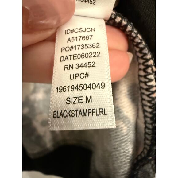 Cuddl Duds New Women's Cottagecore Retro Floral Lounge Comfy 1/2 Zip Pullover M - Picture 11 of 12